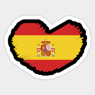 Love Spain Sticker